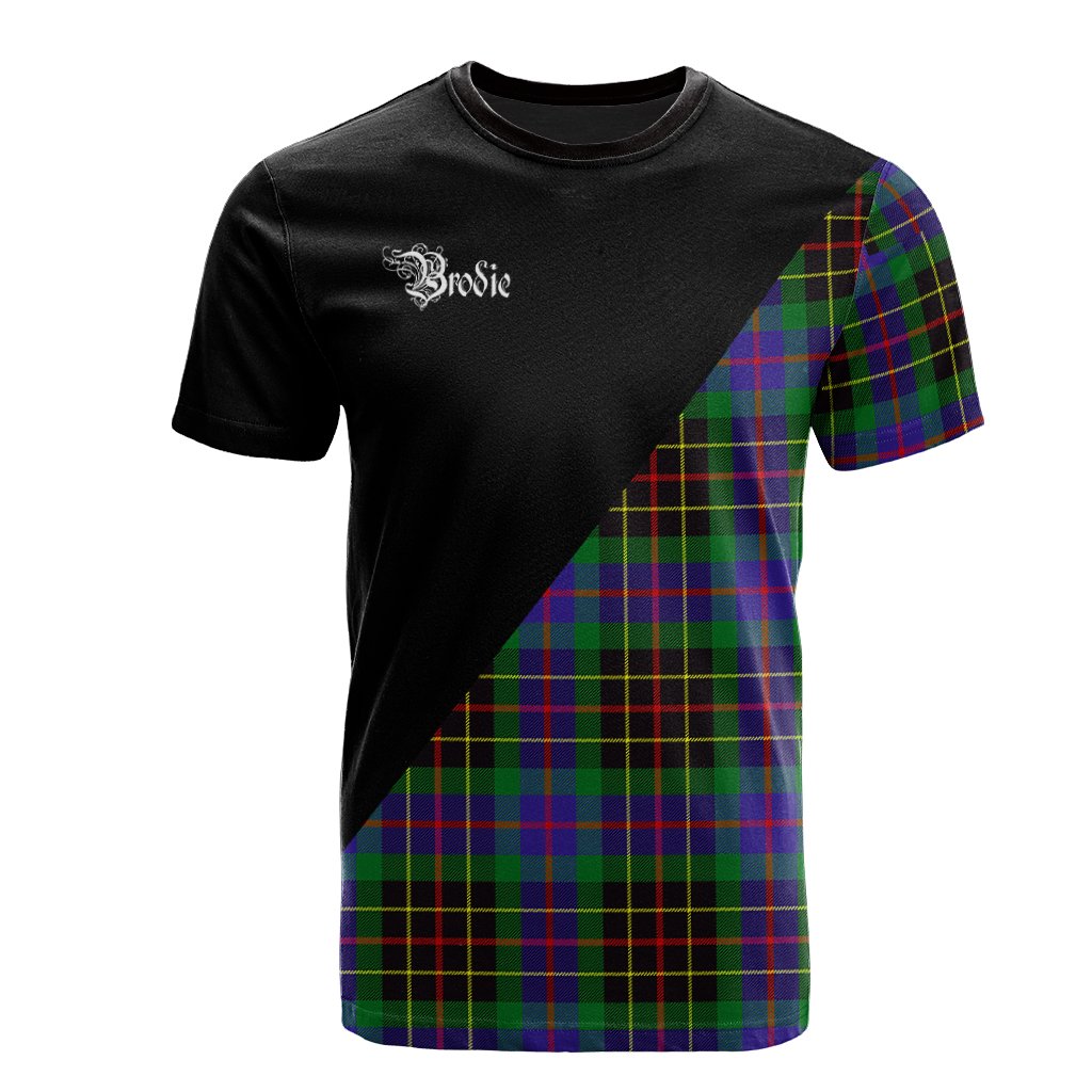 Brodie Hunting Modern Tartan - Military T-Shirt