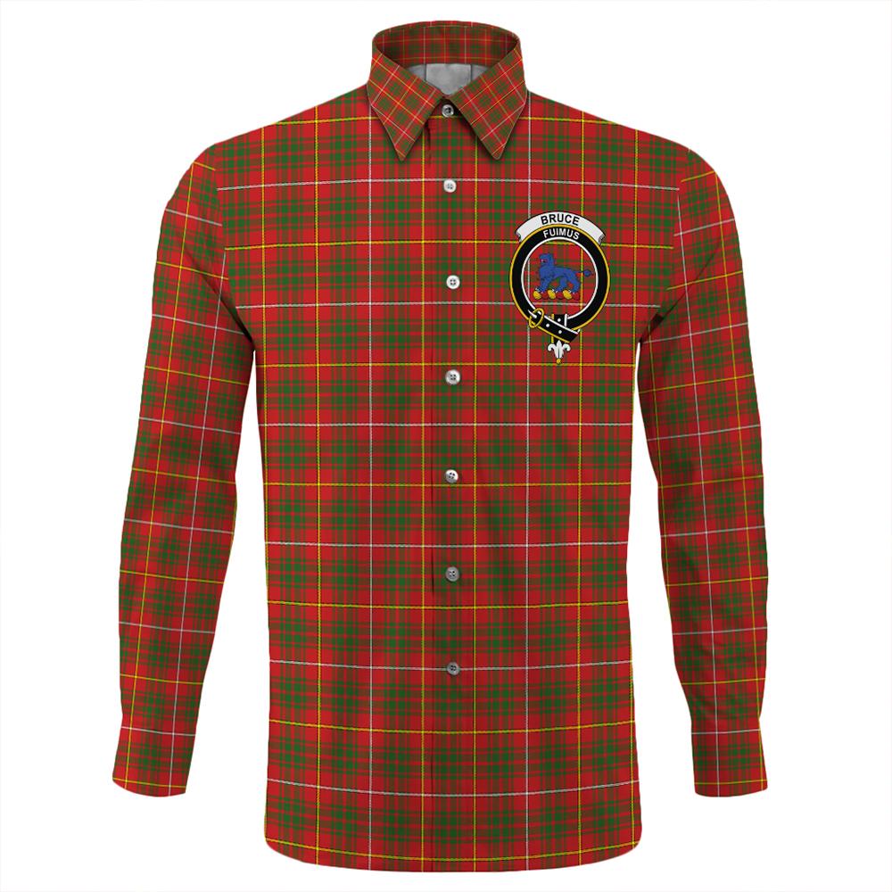 Bruce Modern Tartan Long Sleeve Button Shirt