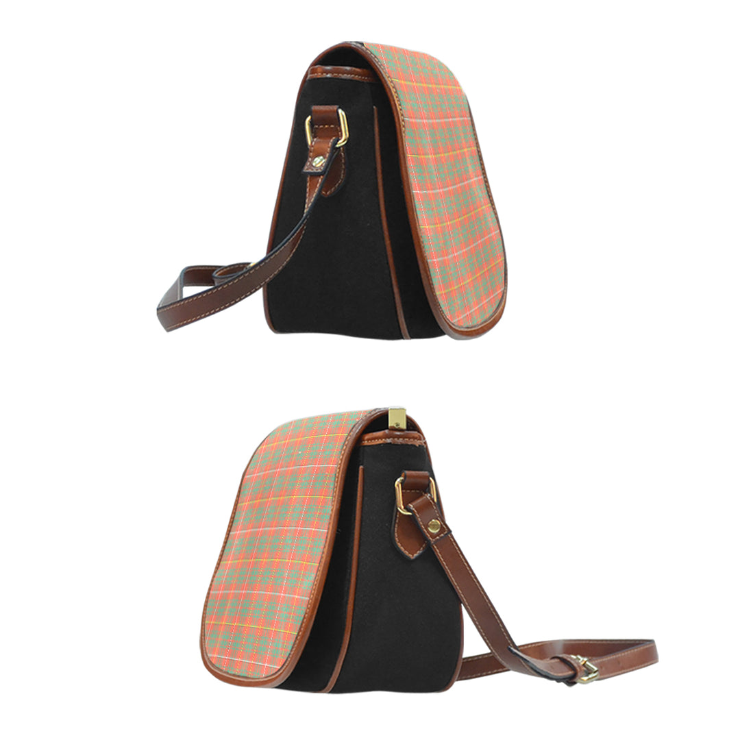 Bruce Ancient Tartan Saddle Handbags