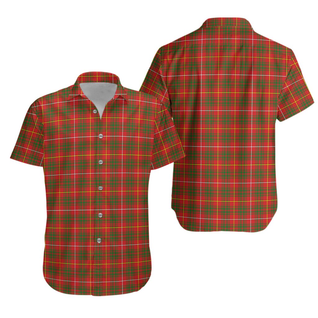 Bruce Modern Tartan Hawaiian Shirt