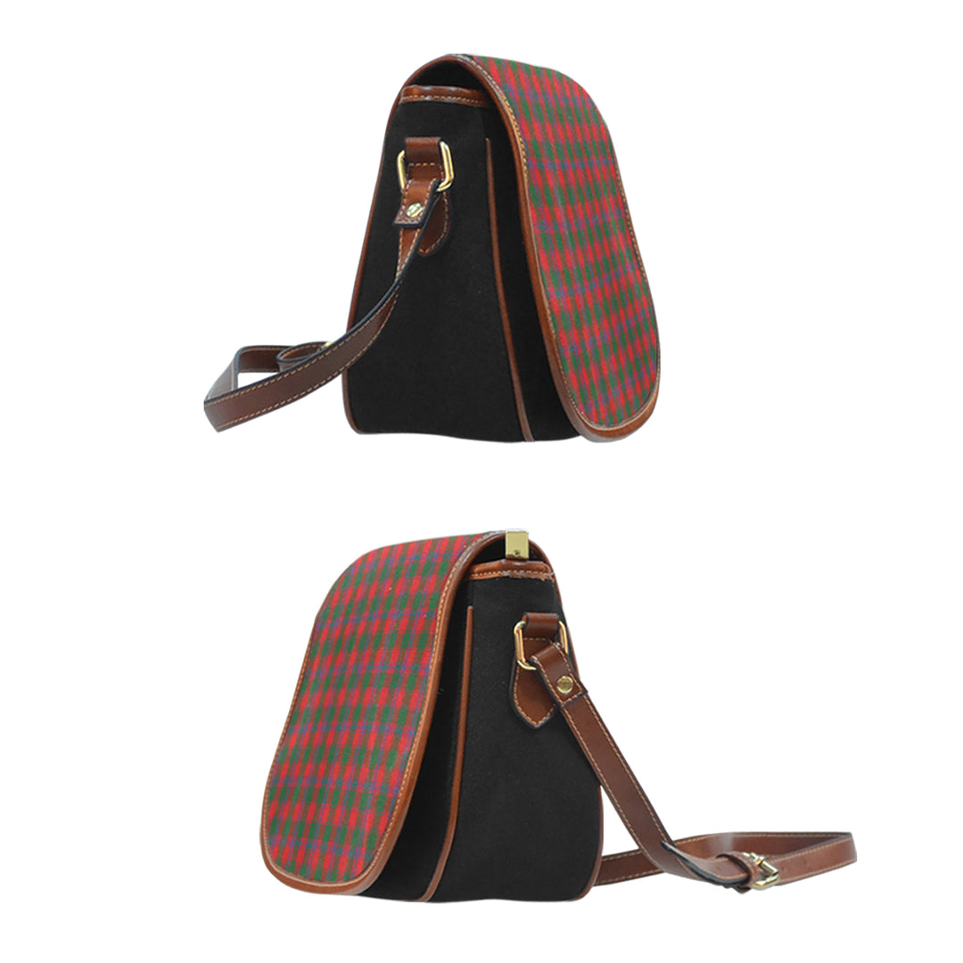 Bruce Old Tartan Saddle Handbags