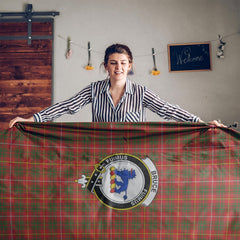 Bruce Tartan Crest Tablecloth