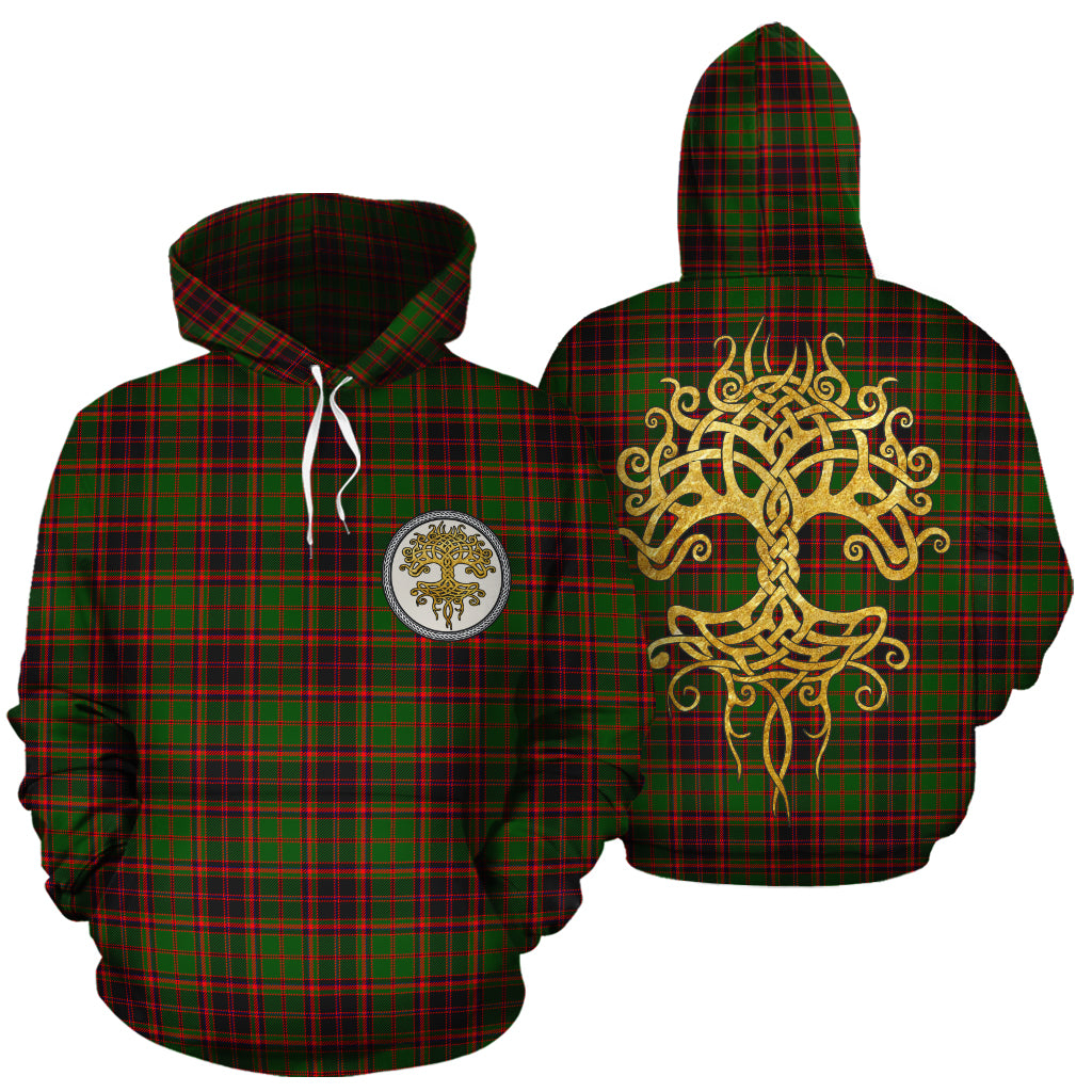 Buchan Modern Tartan Hoodie - Tree Of Life