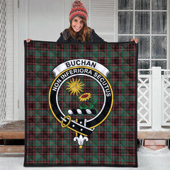 Buchan Ancient Tartan Crest Quilt