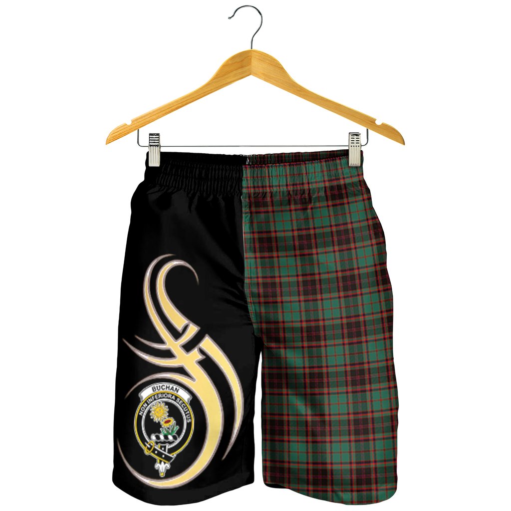 Buchan Ancient Tartan Crest Men's Short PM8