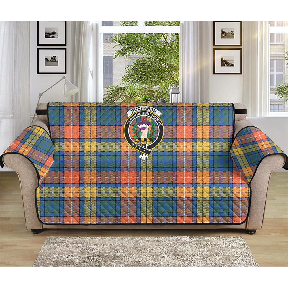 Buchanan Ancient Tartan Crest Sofa Protector