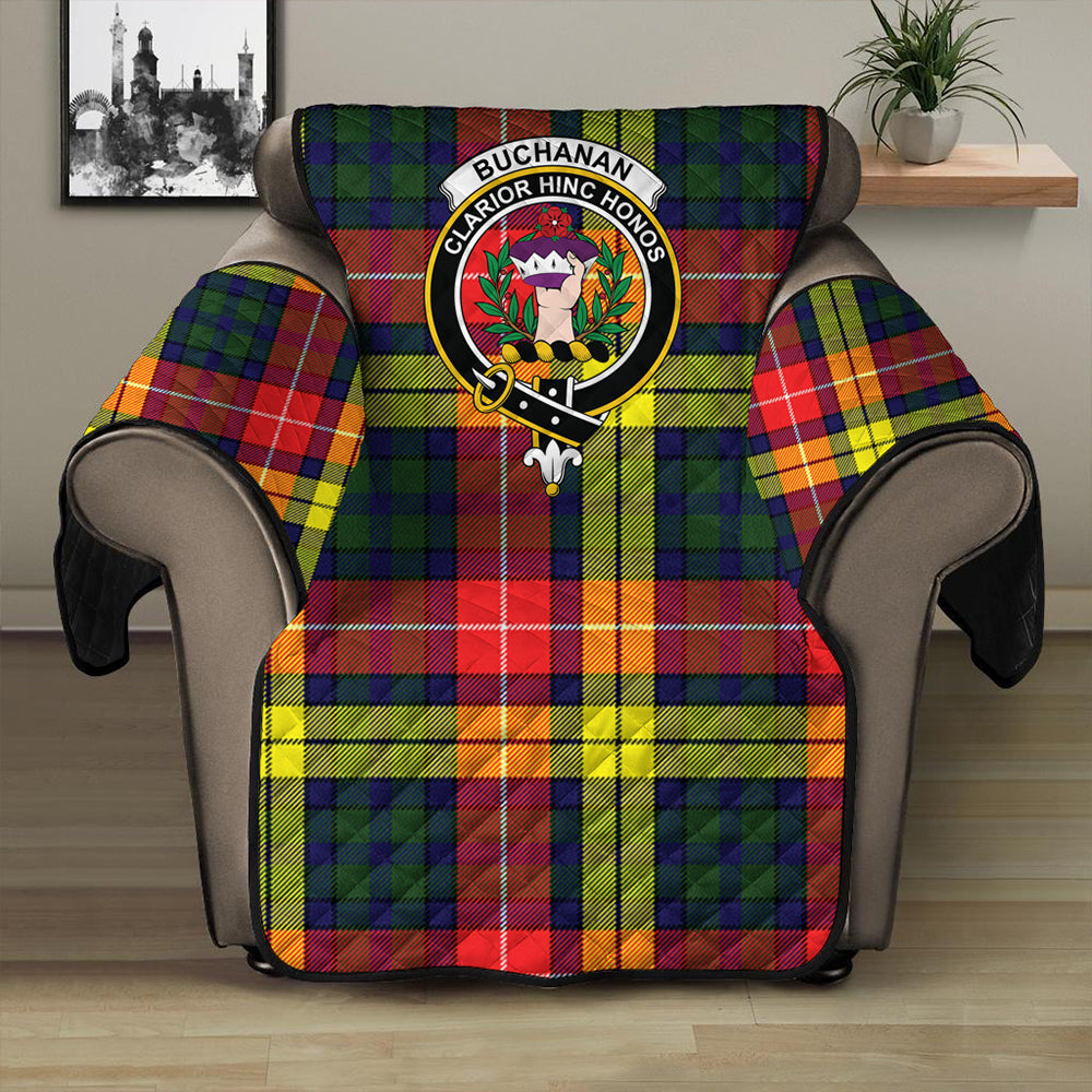 Buchanan Modern Tartan Crest Sofa Protector