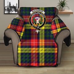 Buchanan Modern Tartan Crest Sofa Protector