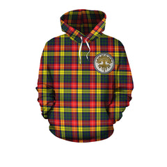 Buchanan Modern Tartan Hoodie - Tree Of Life