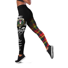 Buchanan Modern Tartan Leggings - Alba Celtic Style