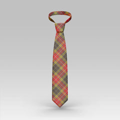 Buchanan Old Set Weathered Tartan Classic Tie