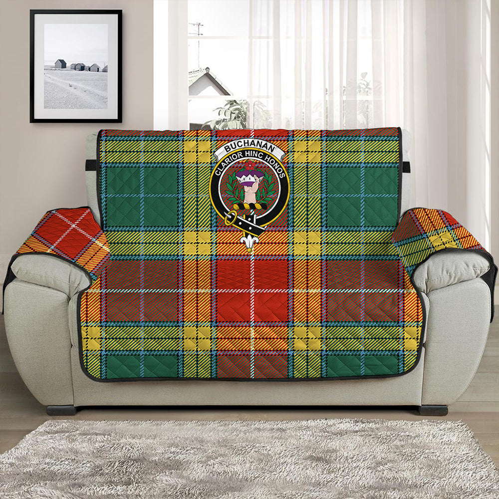 Buchanan Old Sett Tartan Crest Sofa Protector