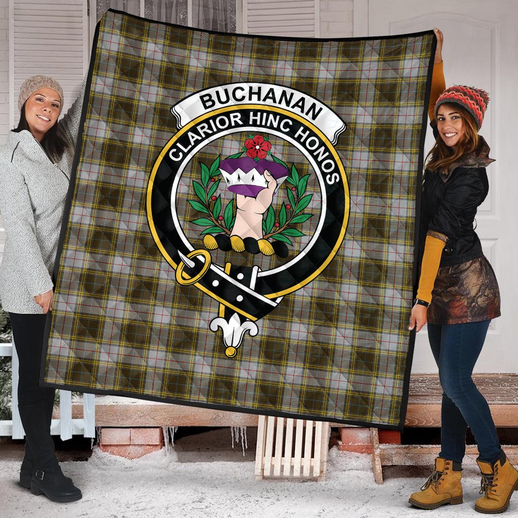 Buchanan Dress Tartan Crest Quilt