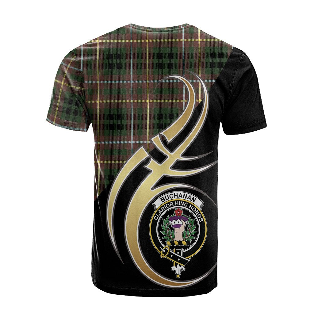 Buchanan Hunting Tartan T-shirt - Believe In Me Style