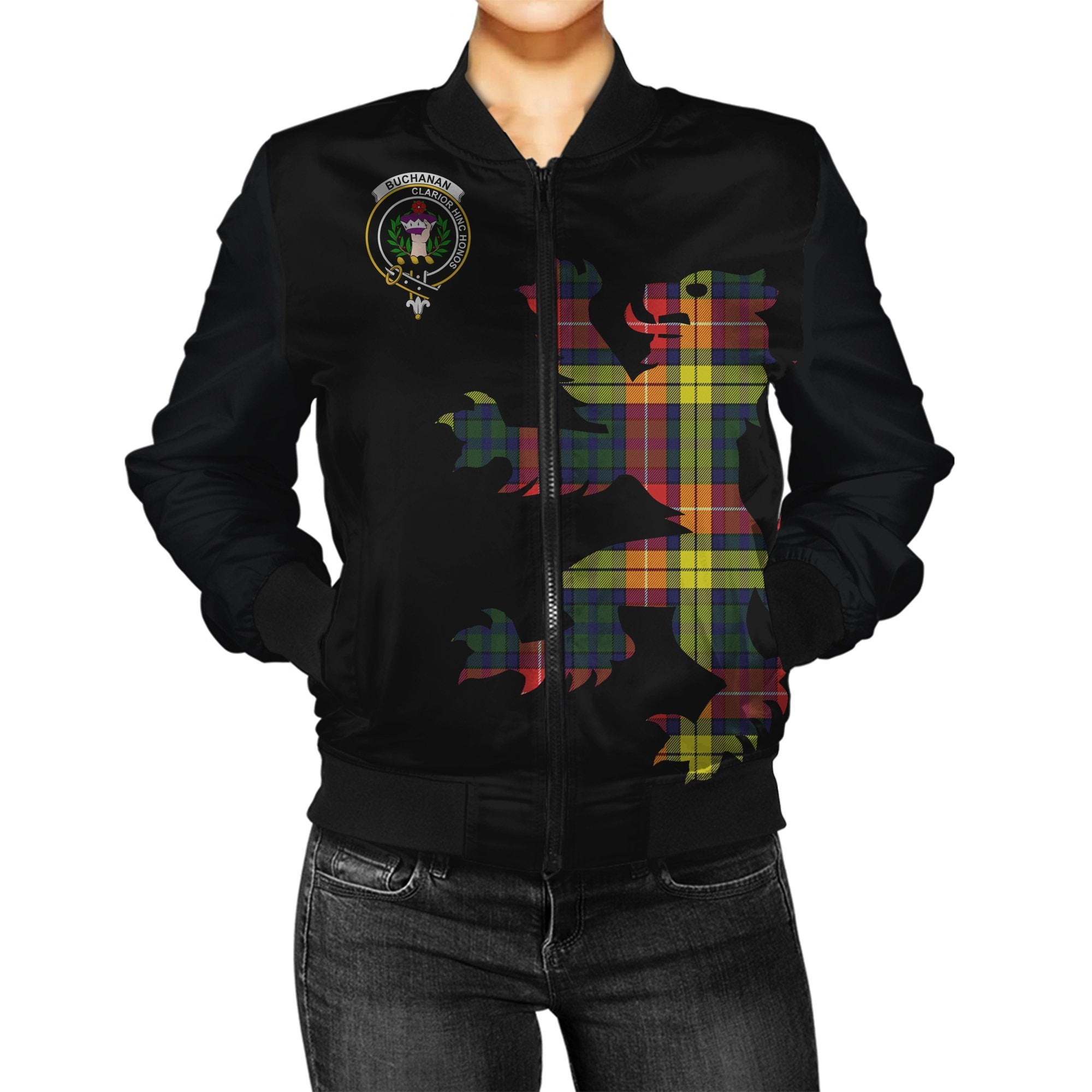 Buchanan Tartan Bomber Jacket Lion & Thistle