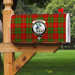 Burnett Ancient Tartan Crest Mailbox