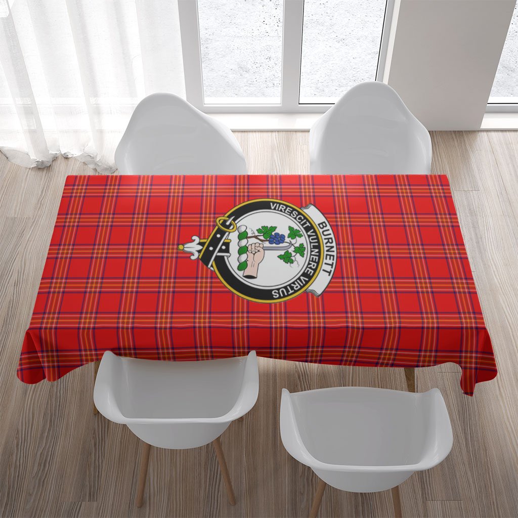 Burnett Tartan Crest Tablecloth