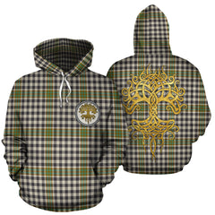 Burns Check Tartan Hoodie - Tree Of Life