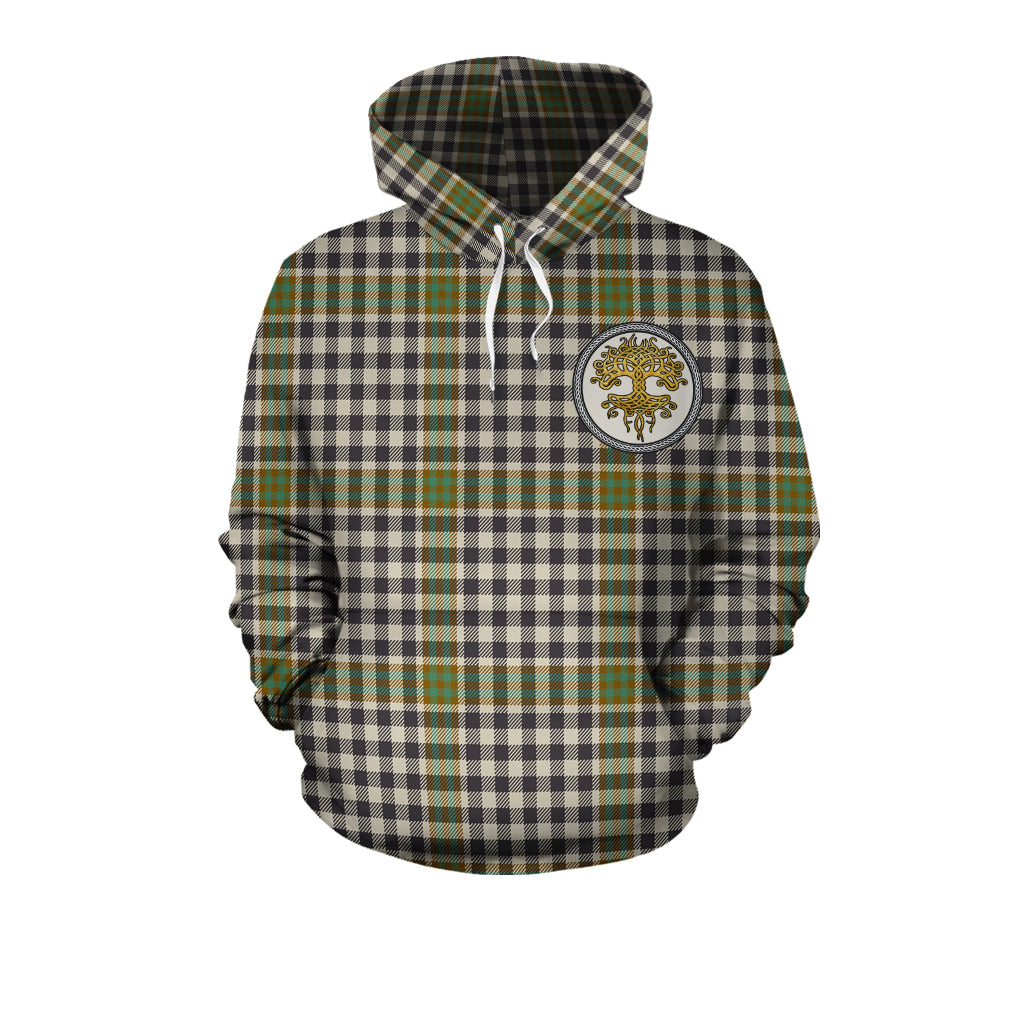 Burns Check Tartan Hoodie - Tree Of Life