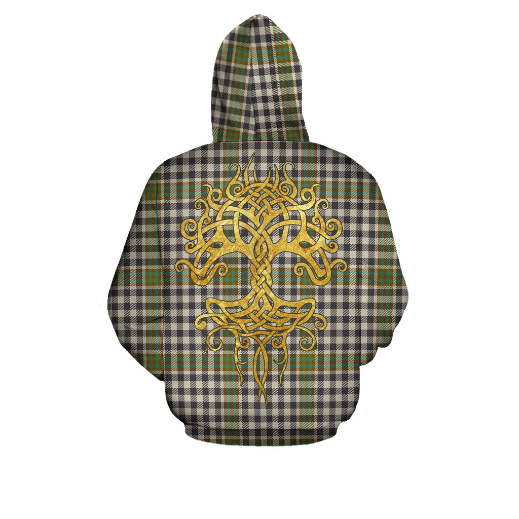 Burns Check Tartan Hoodie - Tree Of Life