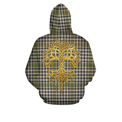 Burns Check Tartan Hoodie - Tree Of Life