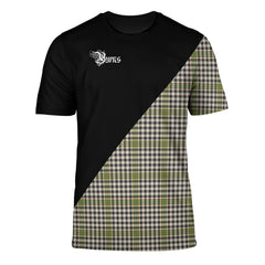 Burns Check Tartan - Military T-Shirt