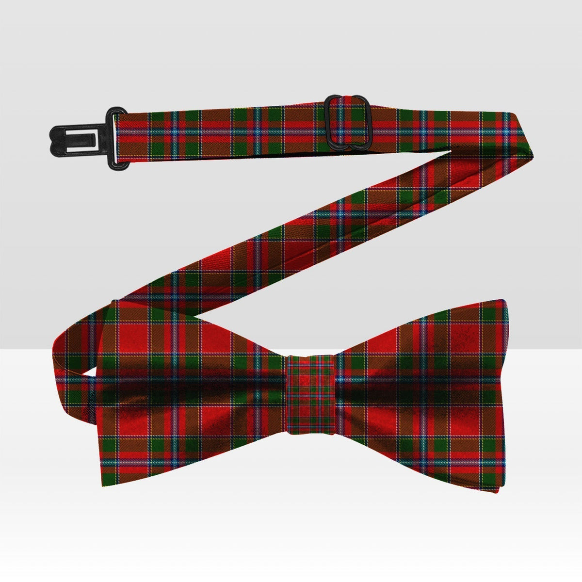 Butter Tartan Bow Tie