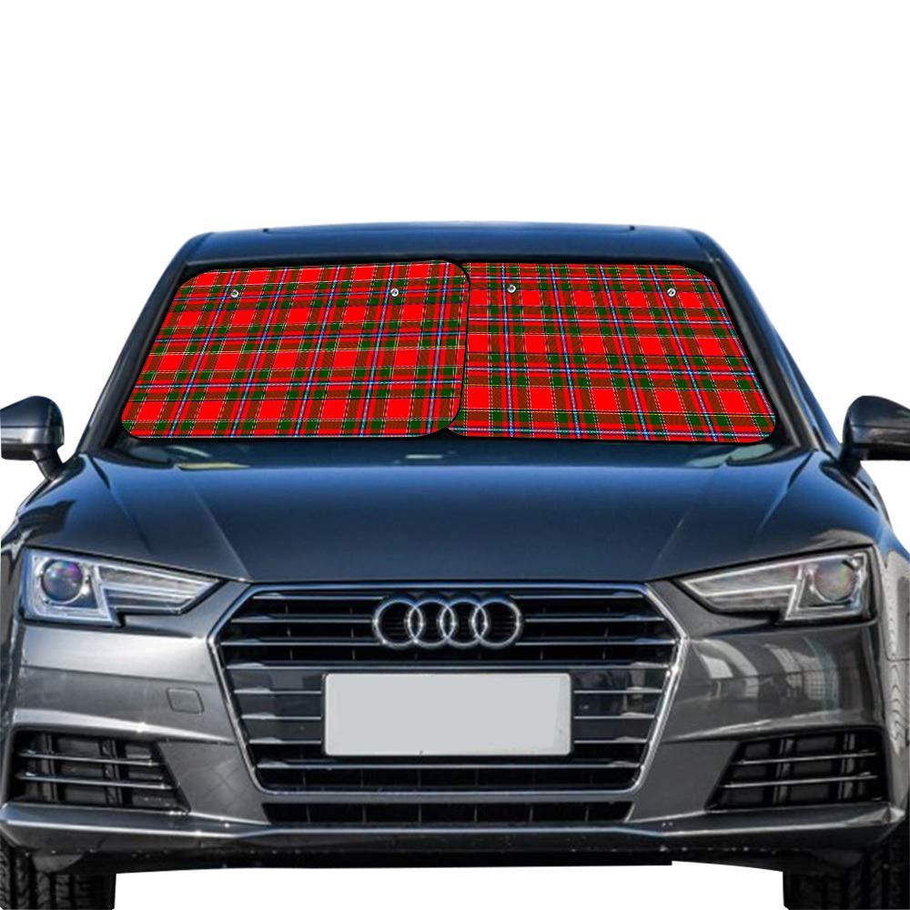 Butter Tartan Car Sun Shade - 2 Pieces