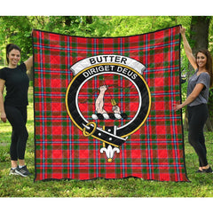 Butter Tartan Crest Quilt