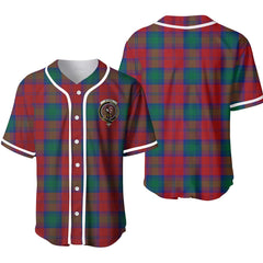 Byres Tartan Unisex Baseball Jersey