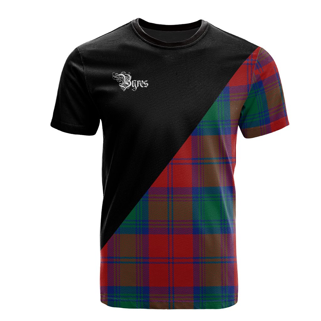 Byres Tartan - Military T-Shirt