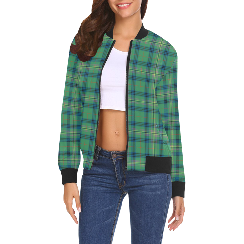 Kennedy Ancient Tartan Bomber Jacket