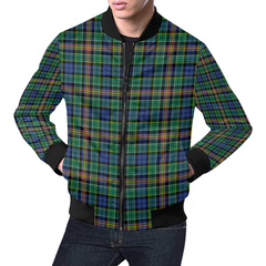 Allison Family Tartan Crest Bomber Jacket