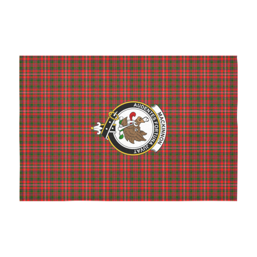 MacKinnon Tartan Crest Tablecloth