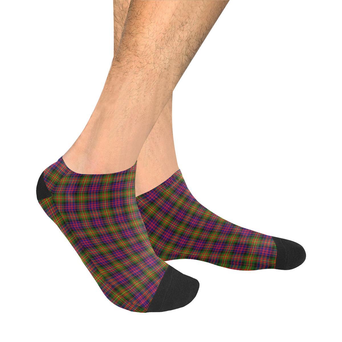 Carnegie Modern Tartan Ankle Socks