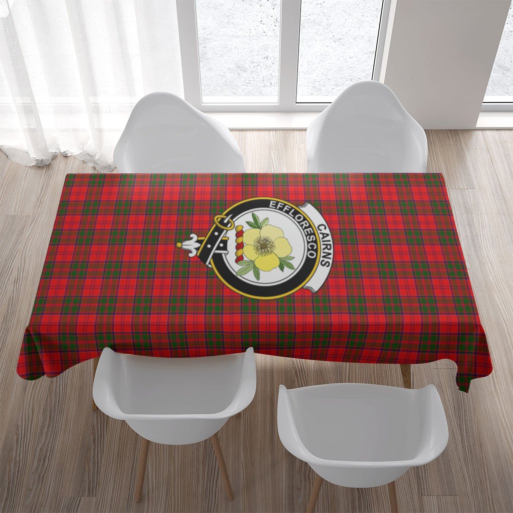 Cairns Tartan Crest Tablecloth