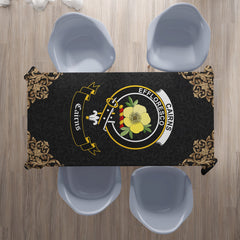 Cairns Crest Tablecloth - Black Style