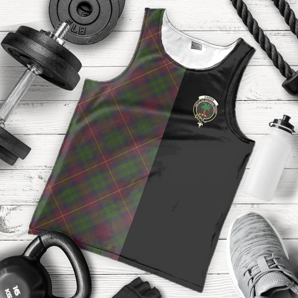 Cairns Tartan Crest Men's Tank Top - Cross Style