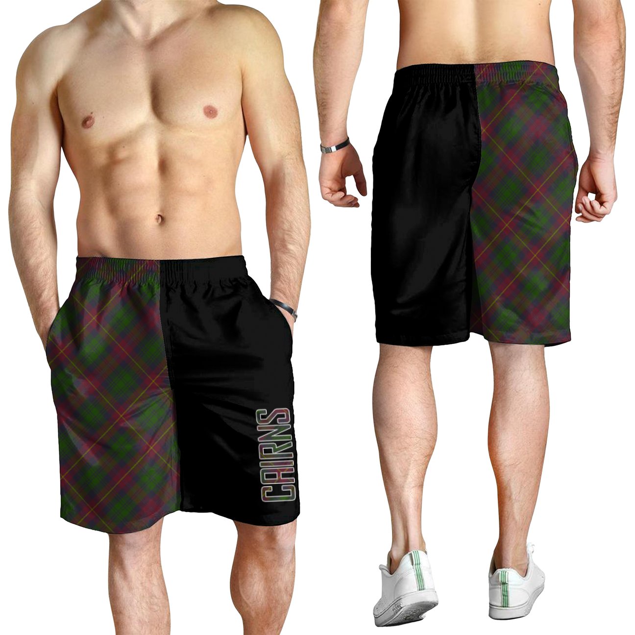 Cairns Tartan Crest Men's Short - Cross Style