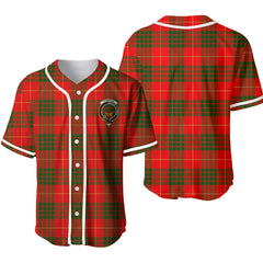 Cameron Tartan Unisex Baseball Jersey