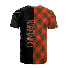 Cameron Modern Tartan T-Shirt Half of Me - Cross Style