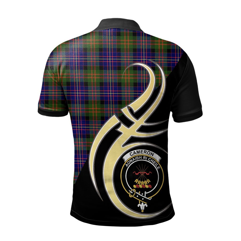 Cameron of Erracht Modern Tartan Polo Shirt - Believe In Me Style