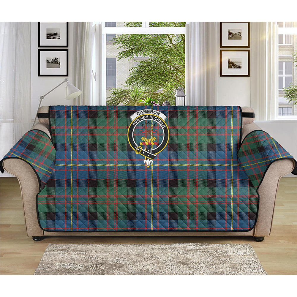 Cameron of Erracht Ancient Tartan Crest Sofa Protector