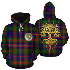 Cameron of Erracht Modern Tartan Hoodie - Tree Of Life