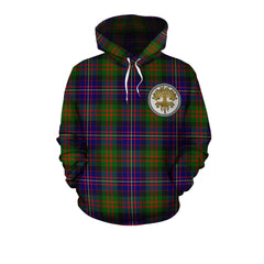 Cameron of Erracht Modern Tartan Hoodie - Tree Of Life