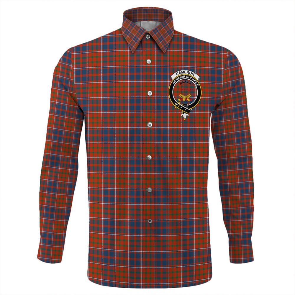 Cameron of Lochiel Ancient Tartan Long Sleeve Button Shirt