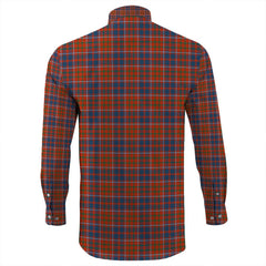 Cameron of Lochiel Ancient Tartan Long Sleeve Button Shirt