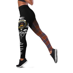 Cameron Of Lochiel Ancient Tartan Leggings - Alba Celtic Style