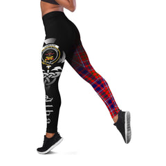 Cameron Of Lochiel Modern Tartan Leggings - Alba Celtic Style