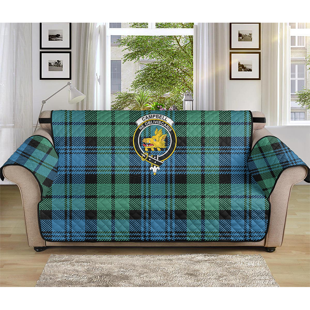 Campbell Ancient 01 Tartan Crest Sofa Protector